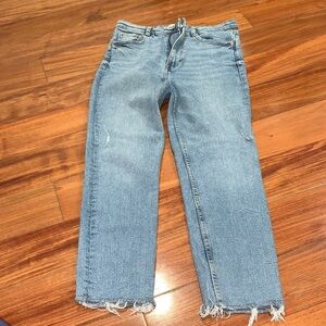 Zara Light Blue Denim Jeans